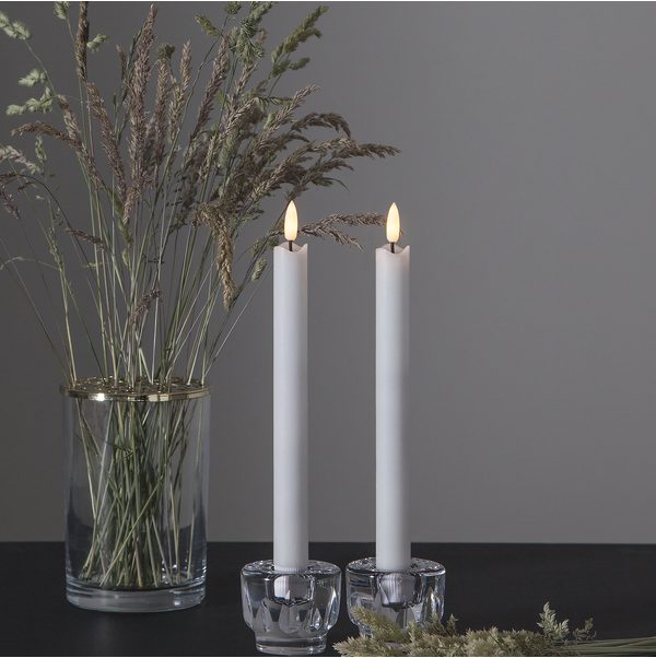 Star Trading Flamme LED antiikkikynttilä 25 cm 2 kpl