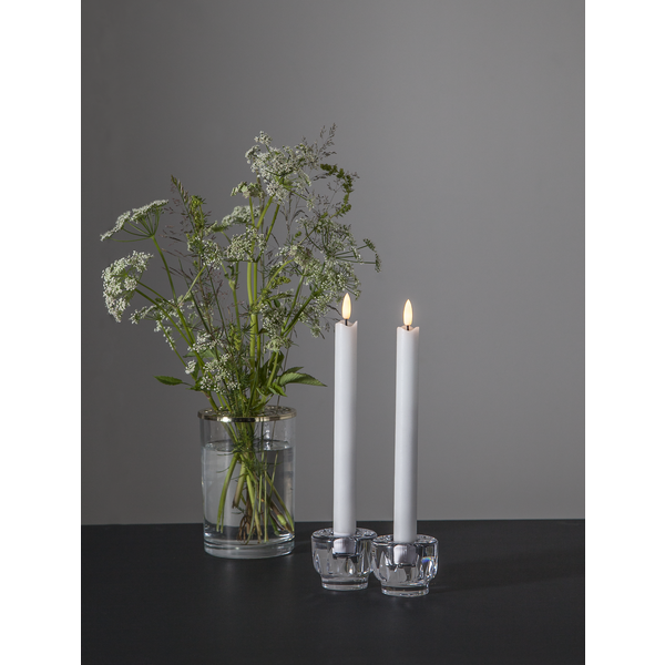 Star Trading Flamme LED antiikkikynttilä 25 cm 2 kpl