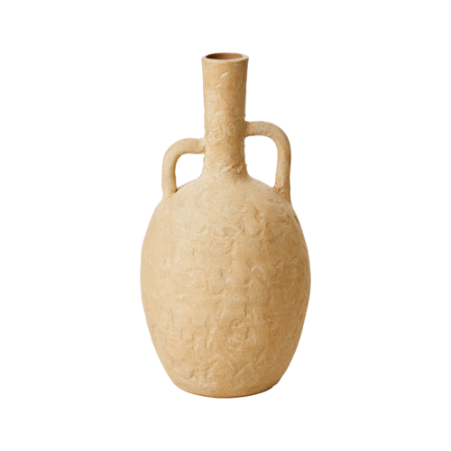 Affari Sahar maljakko keltainen / beige 15 x 30 cm