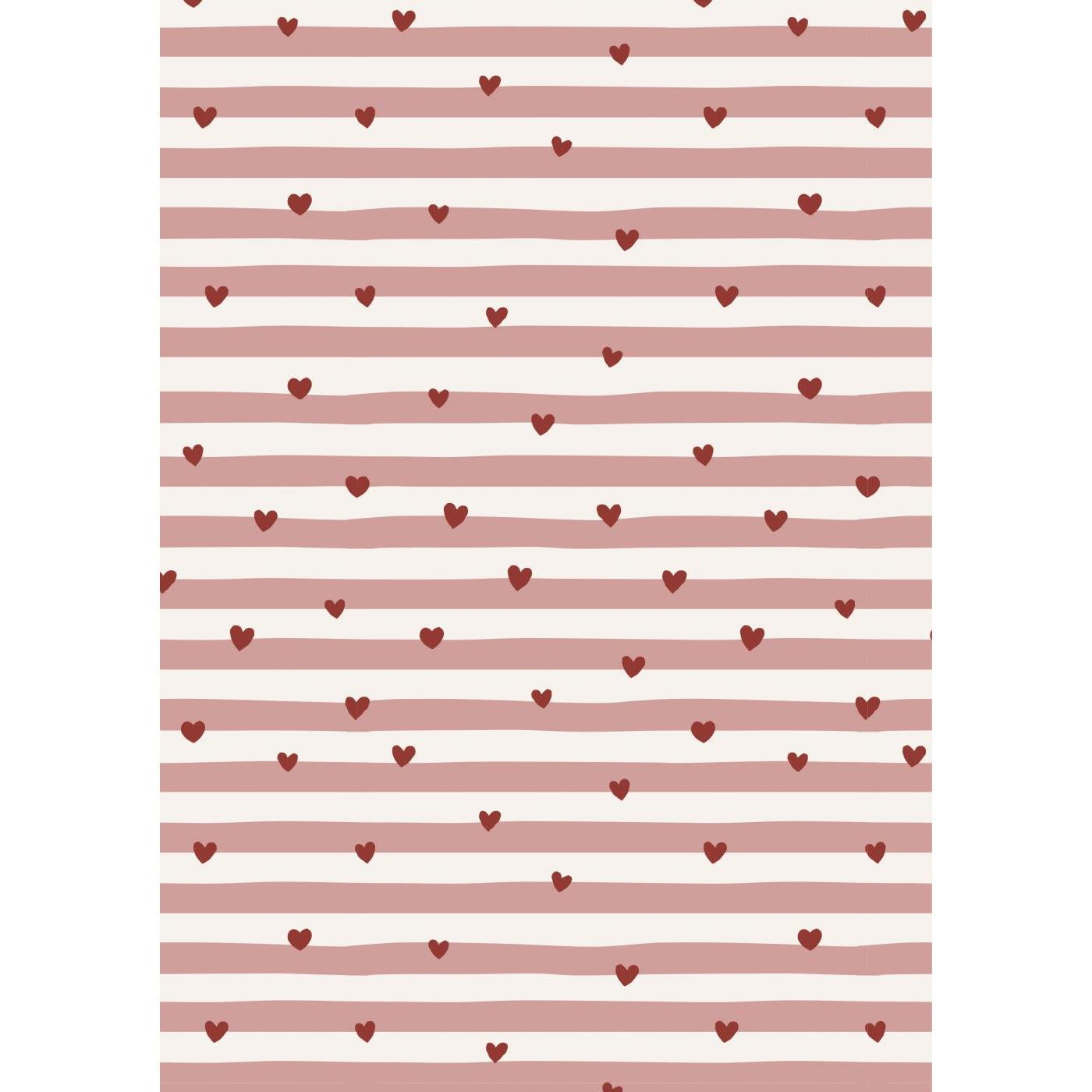 Ib Laursen lahjapaperi kuviollinen 5m - Hearts