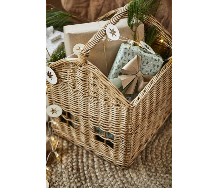 Ib Laursen lahjapaperi kuviollinen Green Forest 5m