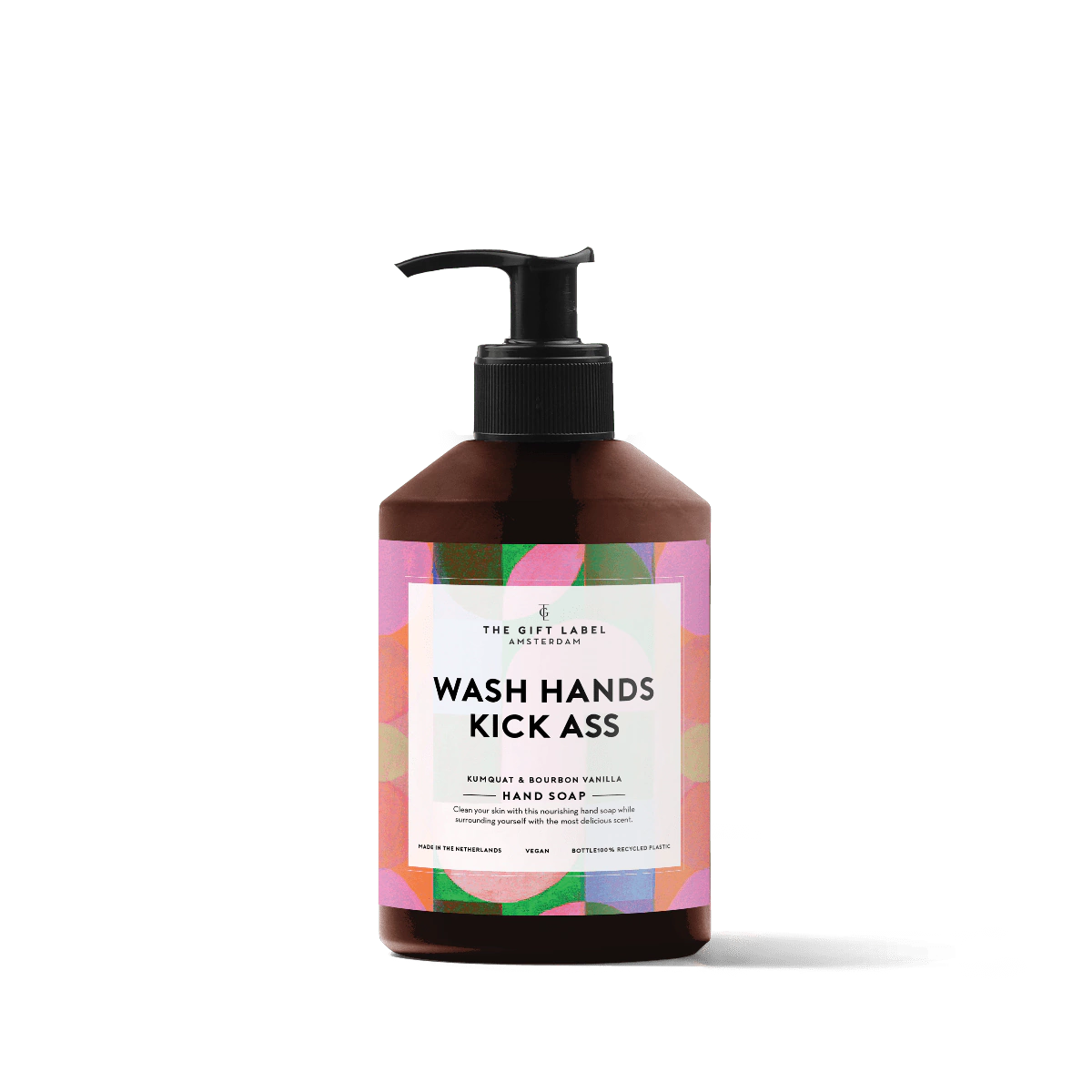 The Gift Label käsisaippua 400ml - Wash Hands Kick Ass