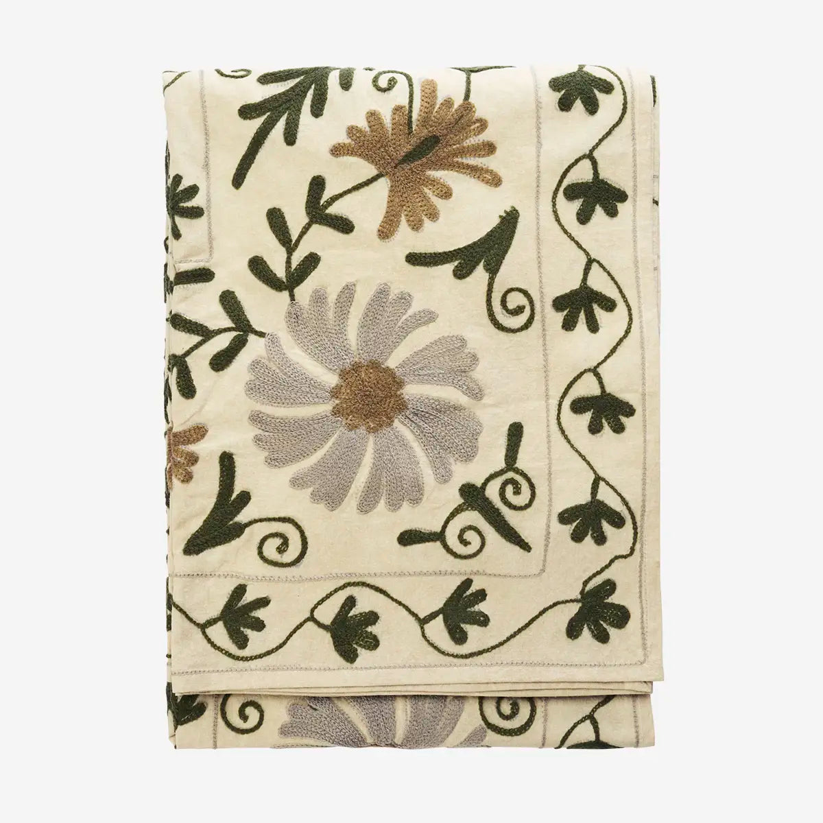 Madam Stoltz Suzani brodeerattu peitto 130 x 180 cm