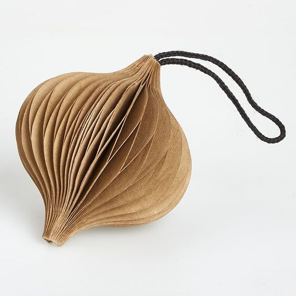 Piironki paperikoriste pisara beige