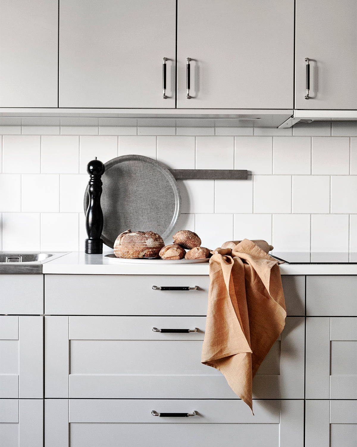Storefactory Linnebacken keittiöpyyhe keltainen 50 x 70 cm