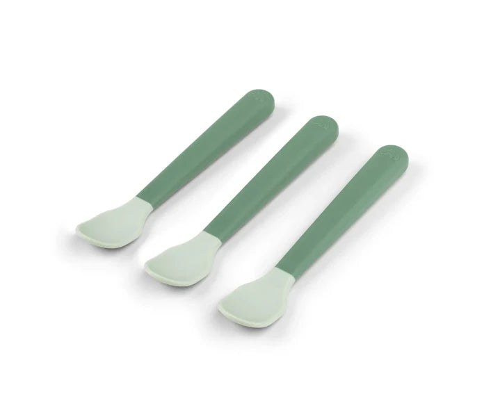 Done by Deer Foodie easy-grip lusikat vihreä 3 kpl