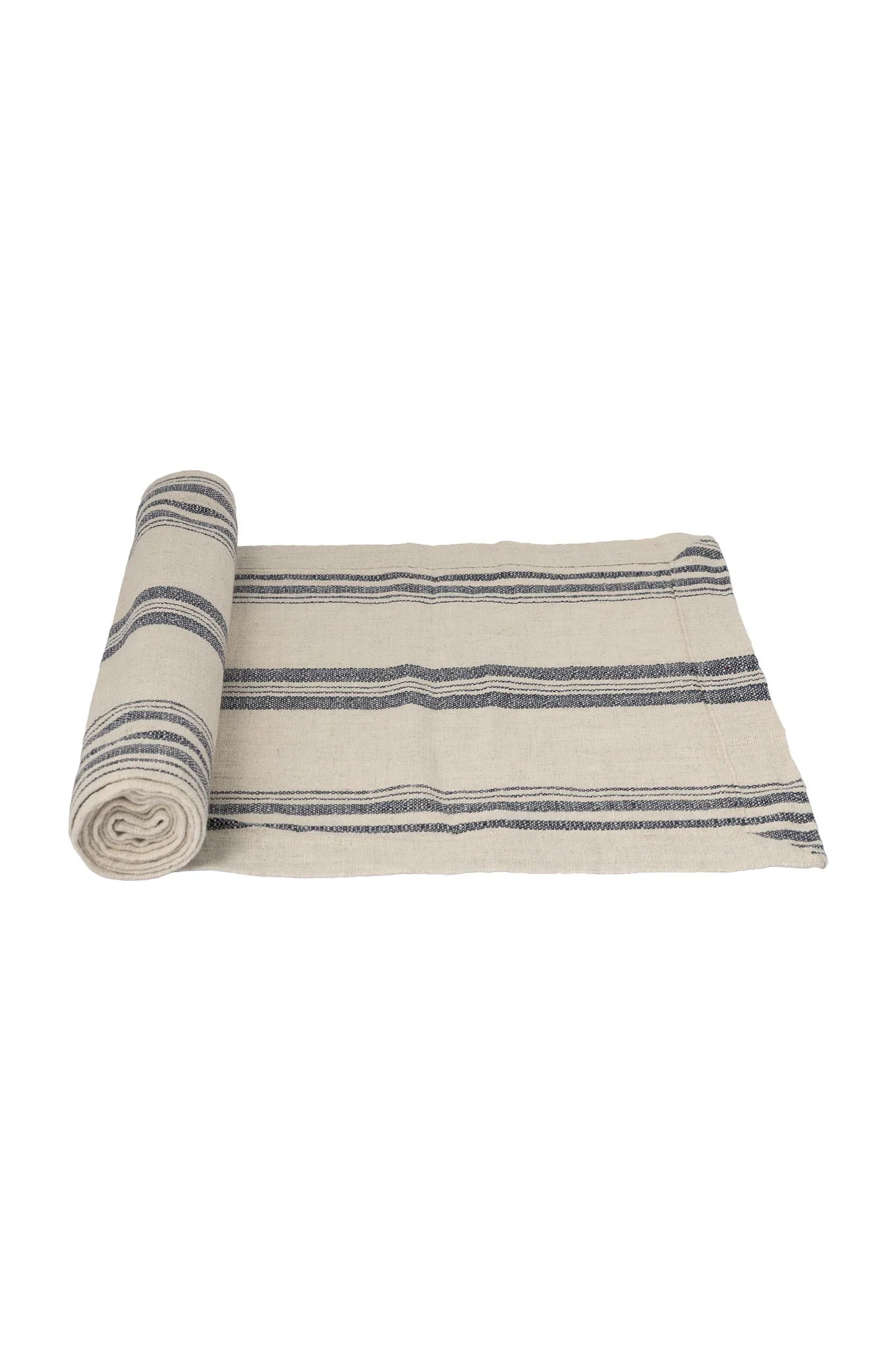 Storefactory Karlevi raidallinen kaitaliina sininen 35 x 120 cm