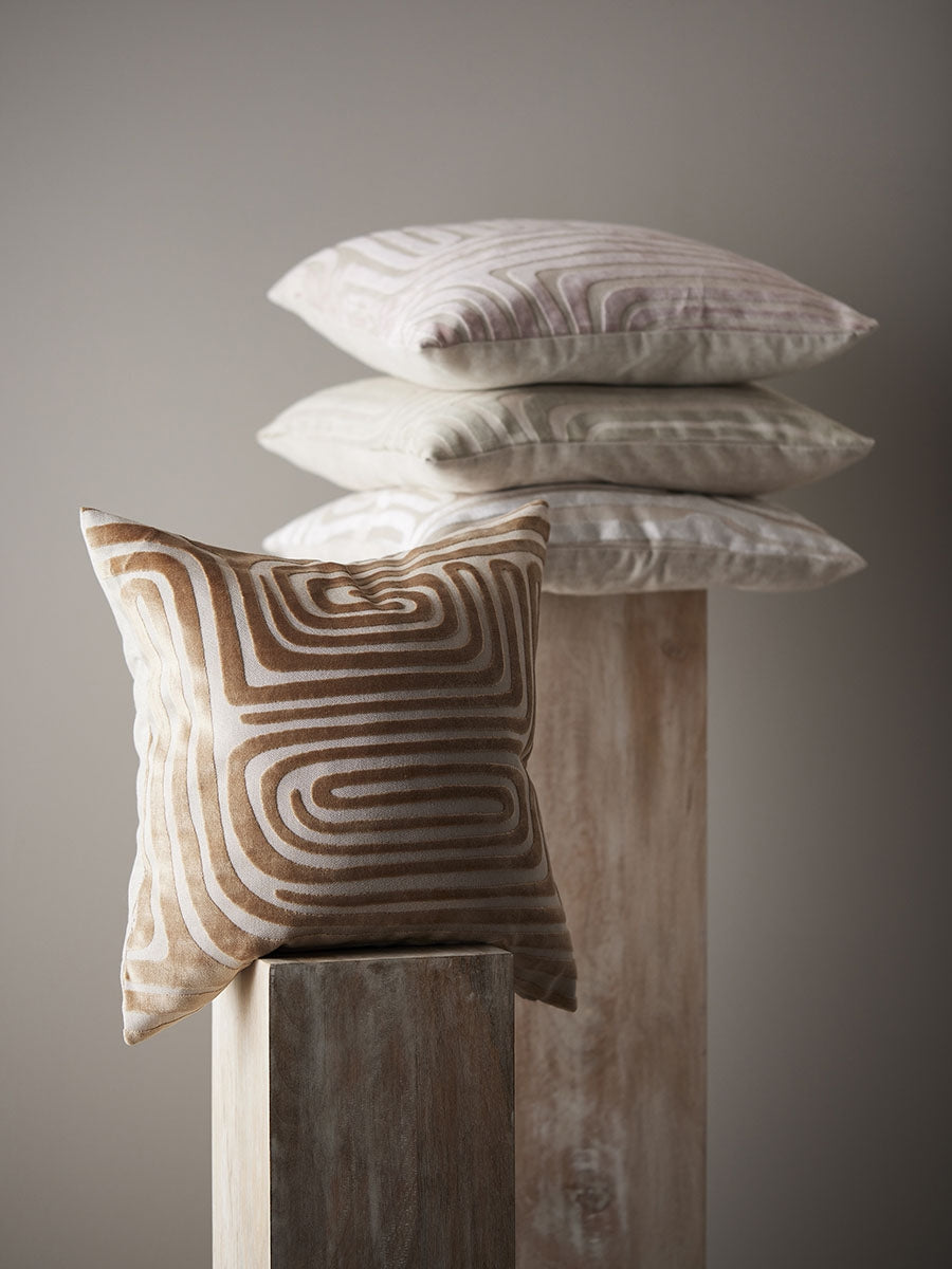 Svanefors Molly tyynynpäällinen jääkahvi 45 x 45 cm
