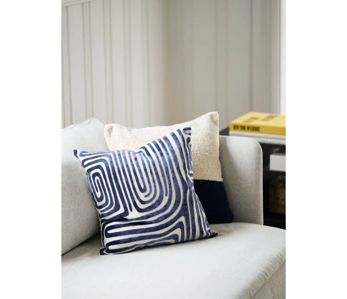 Svanefors Molly tyynynpäällinen sininen 45 x 45 cm