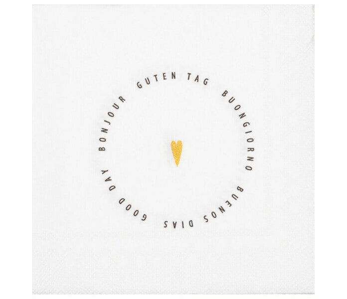 Räder servetti Räder servetti 25 x 25 cm 20 kpl - Good Day