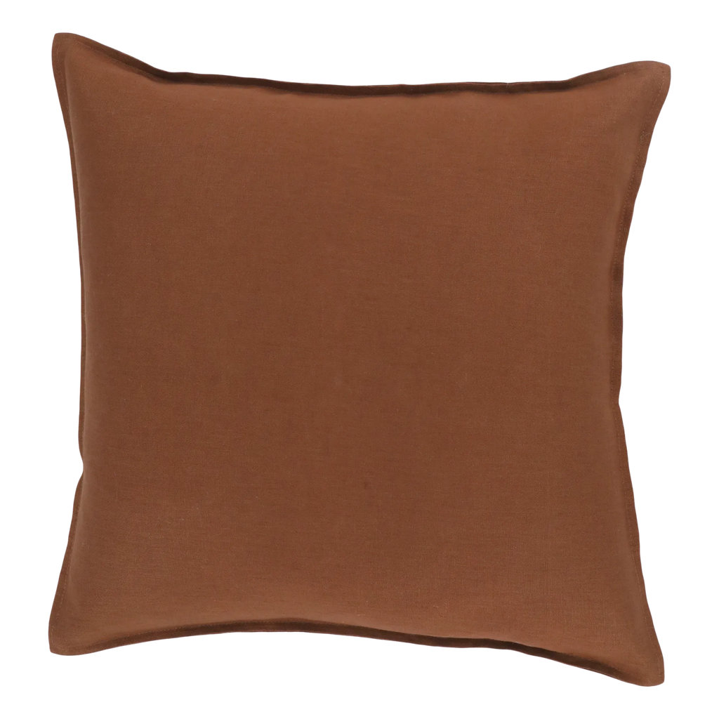 Chic Antique tyynynpäällinen pellava terrakotta 50 x 50 cm