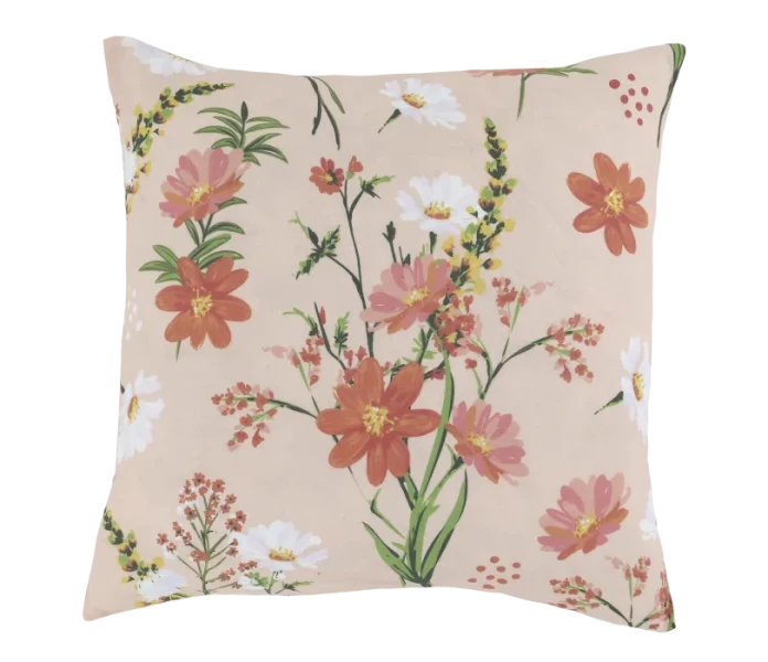 Chic Antique tyynynpäällinen kukkakuviolla 50 x 50 cm