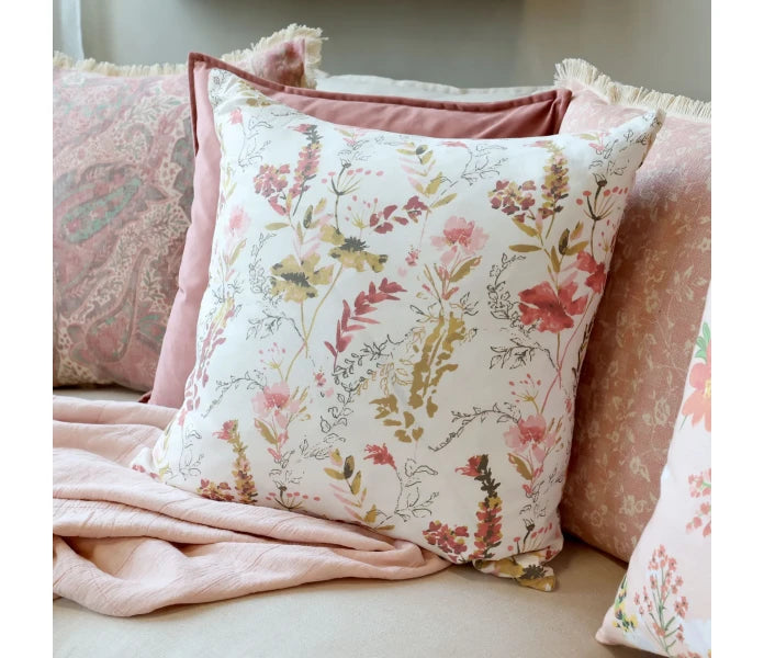 Chic Antique tyynynpäällinen kukkakuviolla 50 x 50 cm