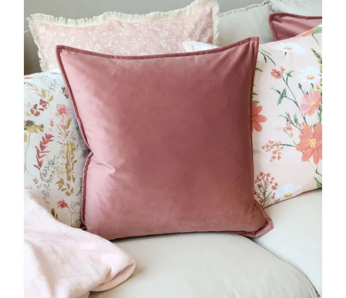 Chic Antique tyynynpäällinen samettia taupe 50 x 50 cm