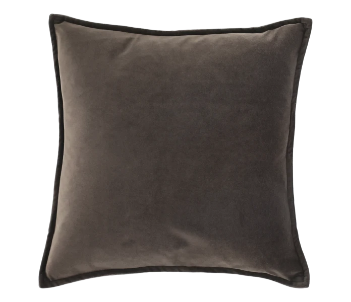 Chic Antique tyynynpäällinen samettia ruskea 50 x 50 cm