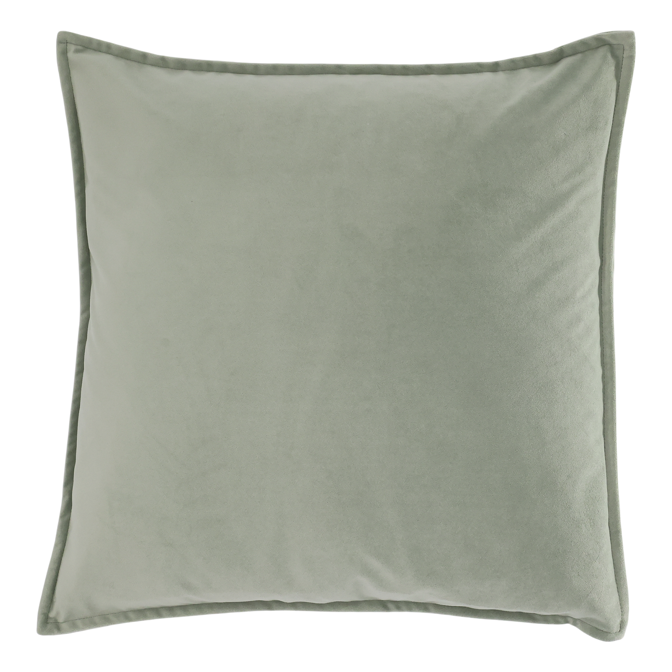 Chic Antique tyynynpäällinen samettia vaaleanvihreä 50 x 50 cm