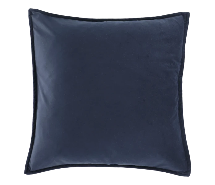Chic Antique tyynynpäällinen samettia indigosininen 50 x 50 cm