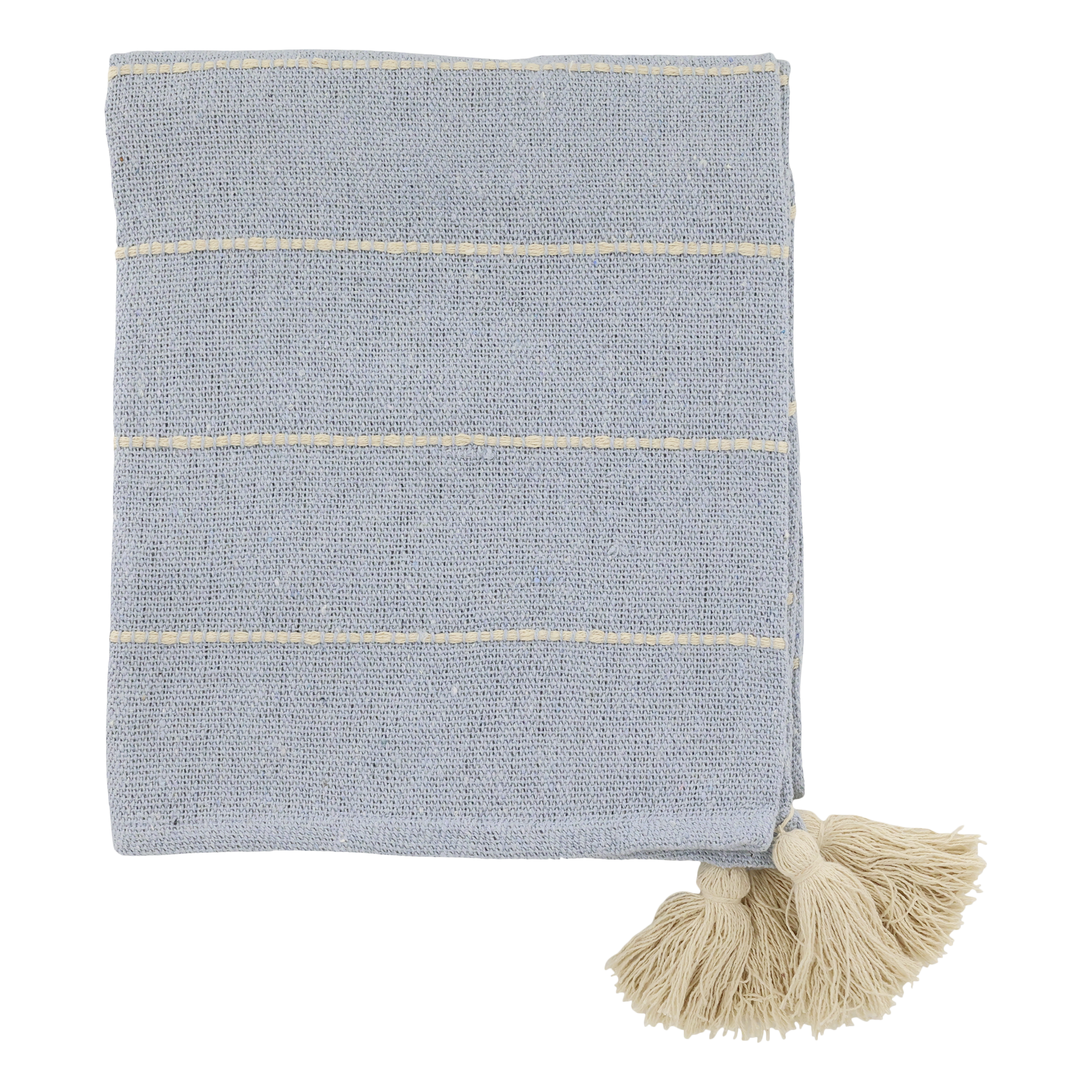 Chic Antique Aix torkkupeitto vaaleansininen 150 x 130 cm