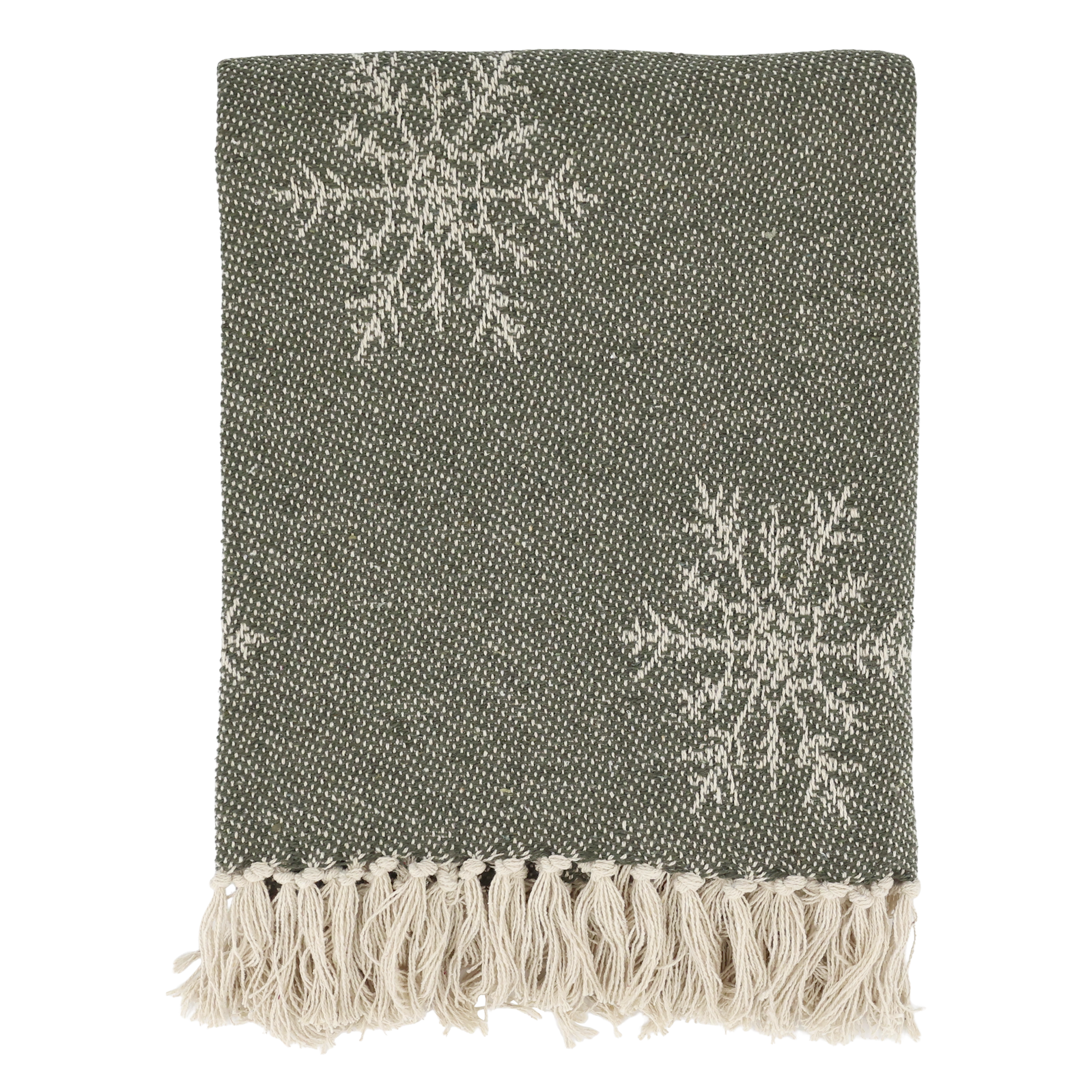 Chic Antique puuvillapeitto vihreä 130  x 150 cm