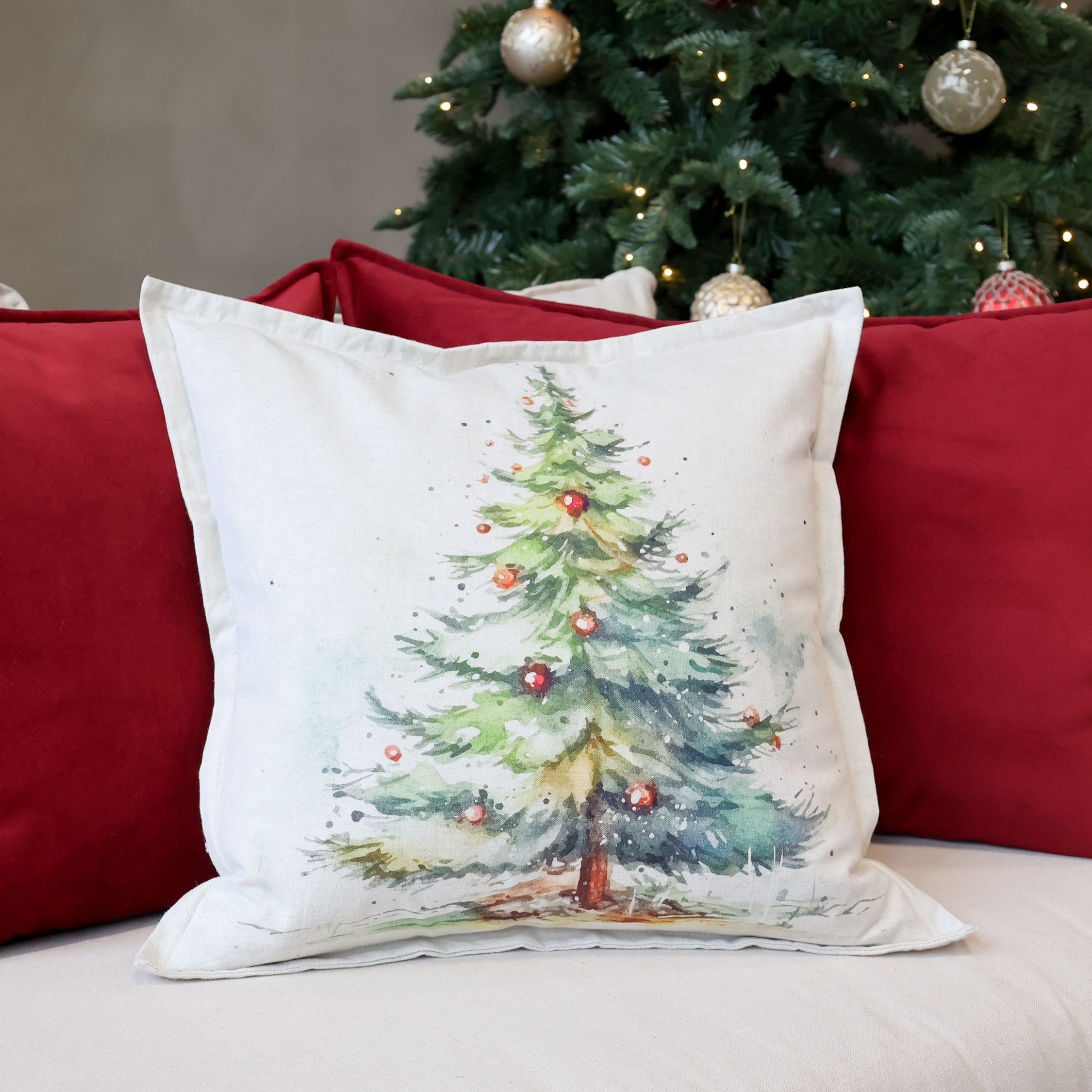 Chic Antique tyynynpäällinen 45 x 45 cm - Christmas Tree