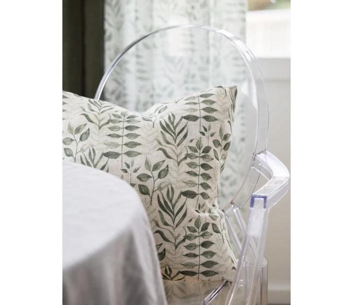Svanefors Filippa tyynynpäällinen sammaleenvihreä 45 x 45 cm