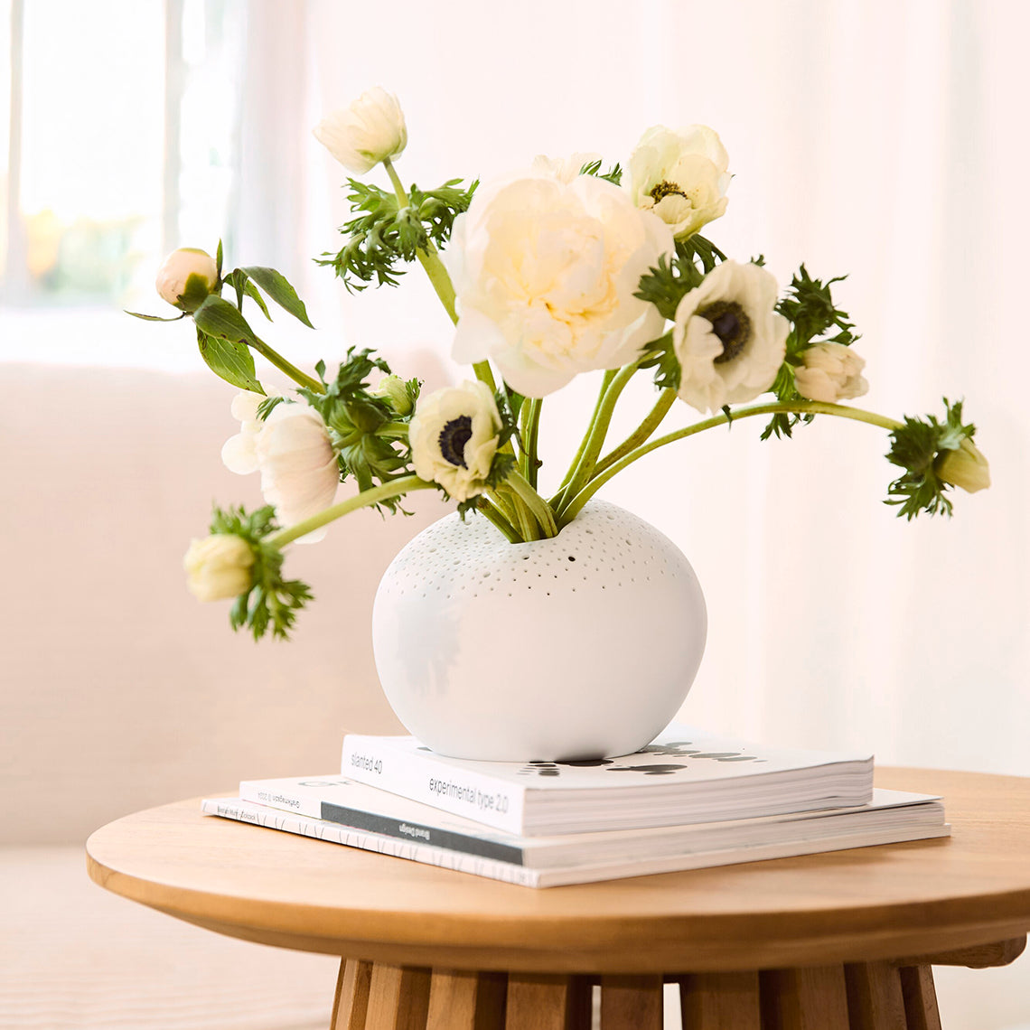 Räder maljakko valkoinen 12 x 15,5 cm