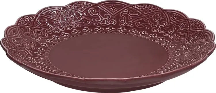 Cult Design Orient lautanen viininpunainen 19 cm