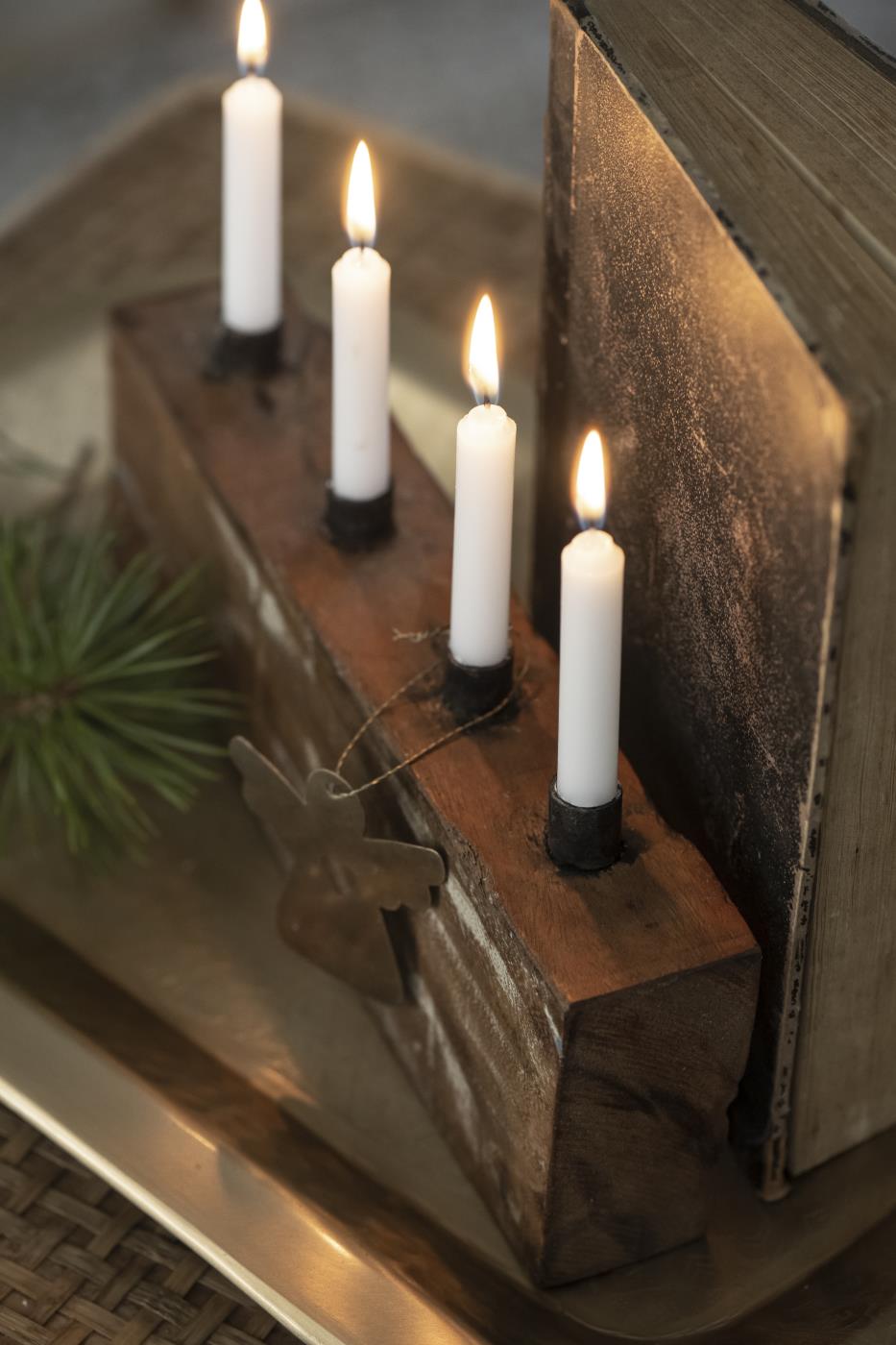 Ib Laursen tarjotin antiikkimessinki 28 x 43,5 cm