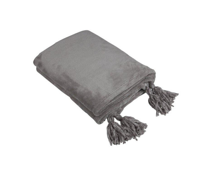 Fondaco Noah torkkupeitto vaaleanharmaa 130 x 150 cm