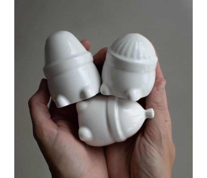 DBKD Hipster Triplets valkoiset tontut 3 kpl