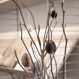 DBKD Ovoid paperikoriste ruskea 4 cm