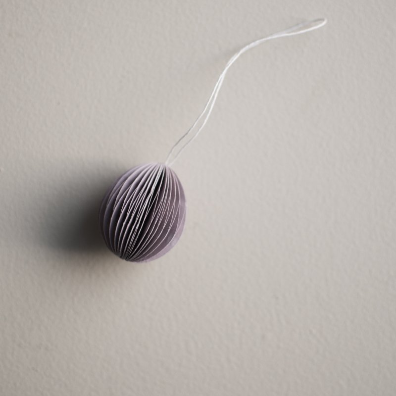 DBKD Ovoid paperikoriste liila 4 cm