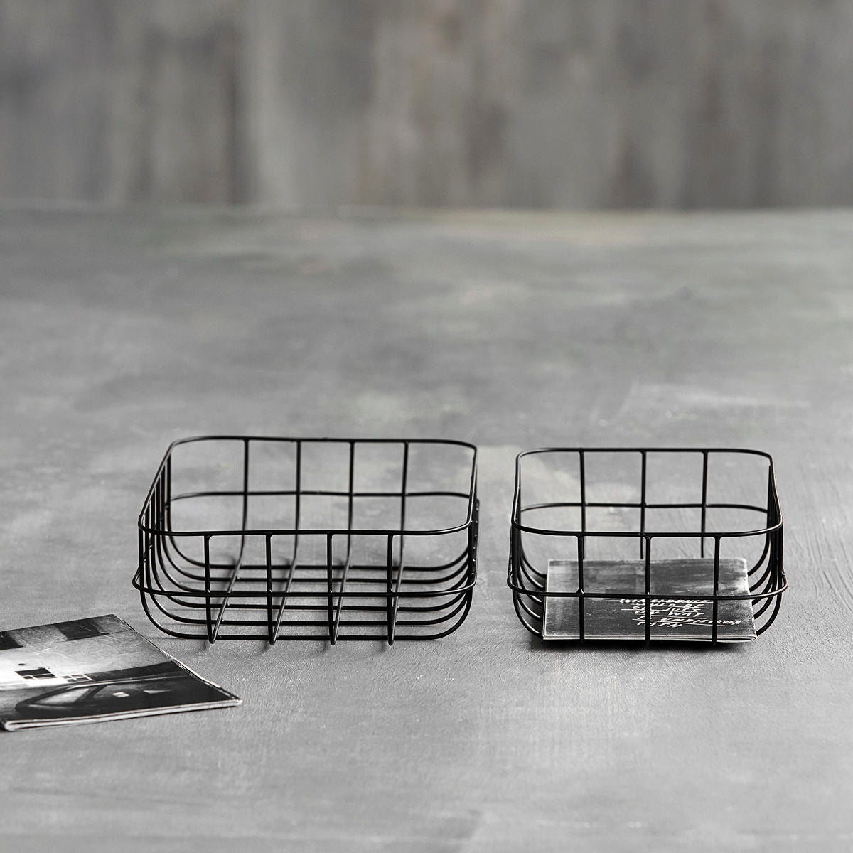 House Doctor Simply lankakori musta 28x20x8cm