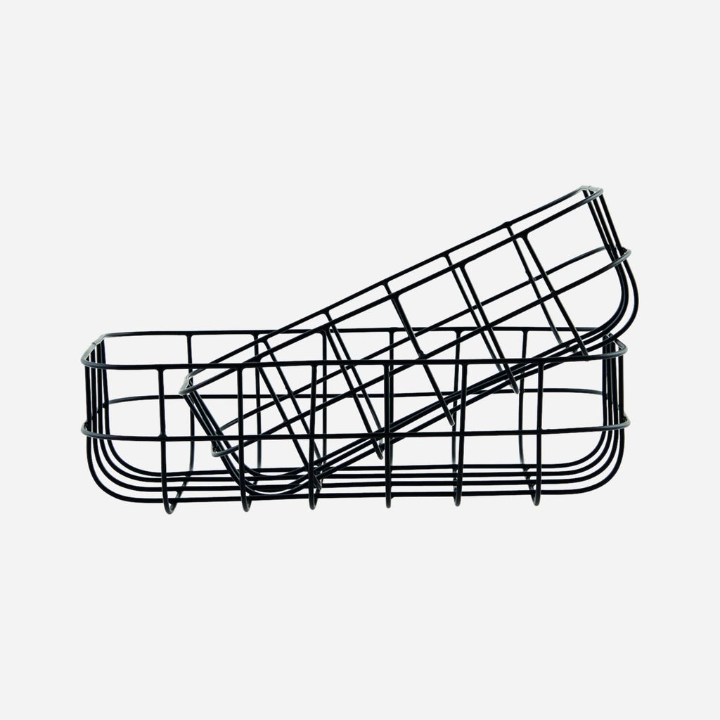 House Doctor Simply lankakori musta 28x20x8cm