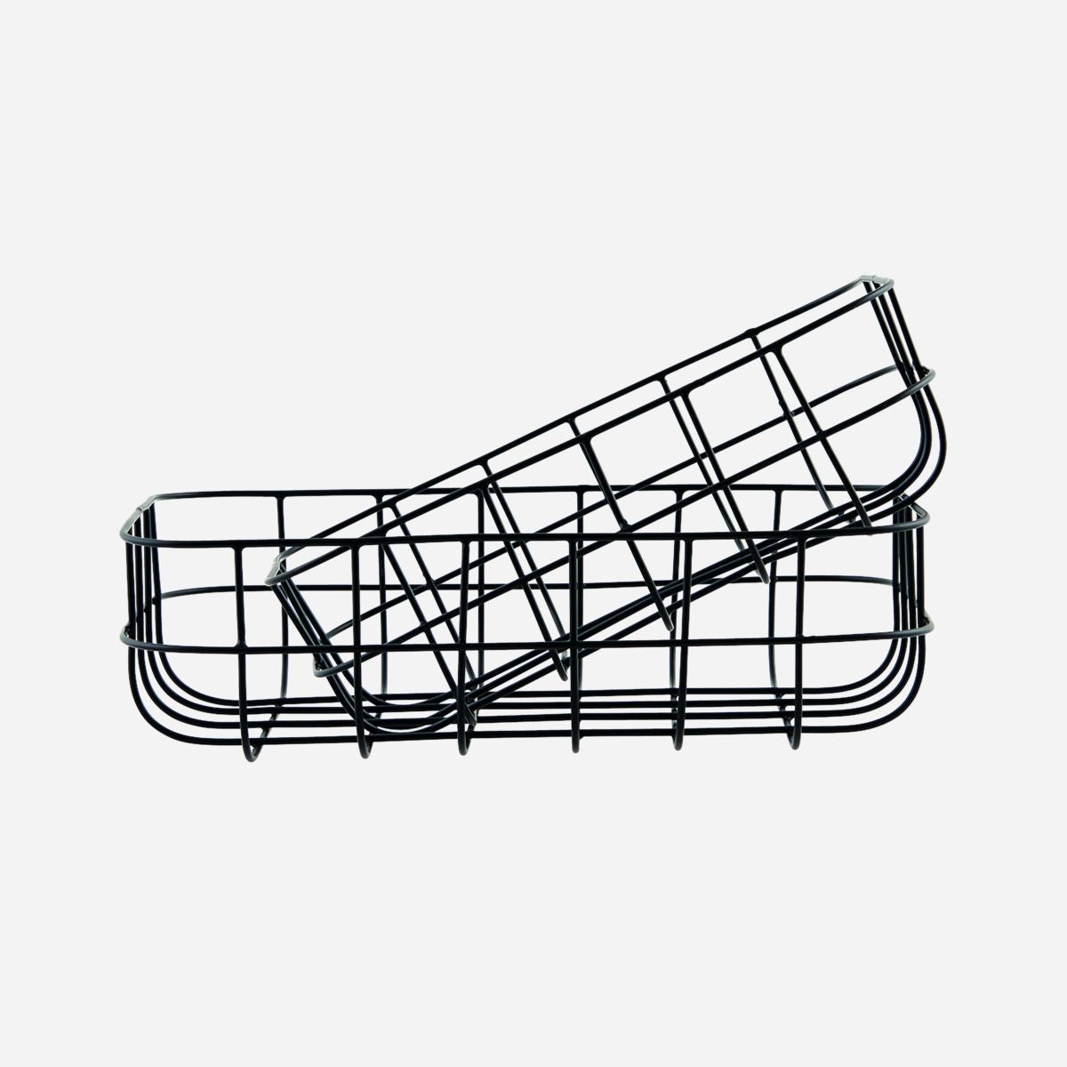 House Doctor Simply lankakori musta 28x20x8cm