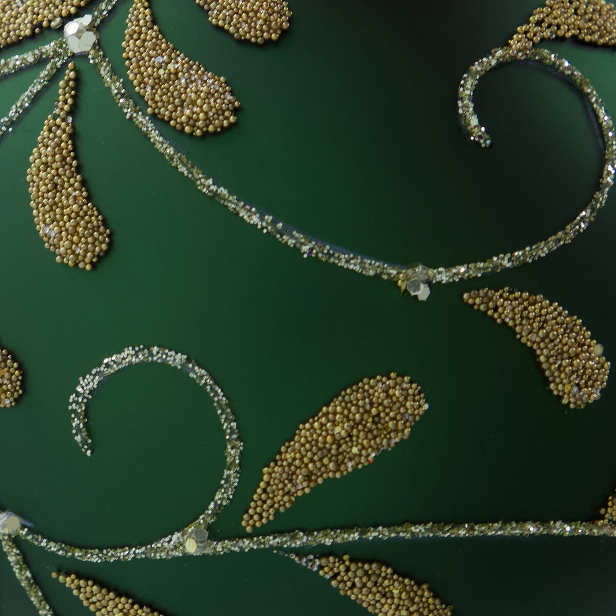 House Doctor Flori joulupallo vihreä 8 cm