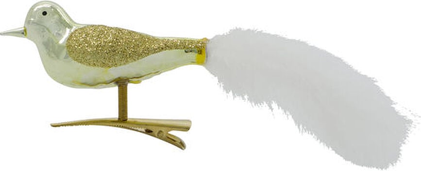 House Doctor Golden koristelintu nipistimellä