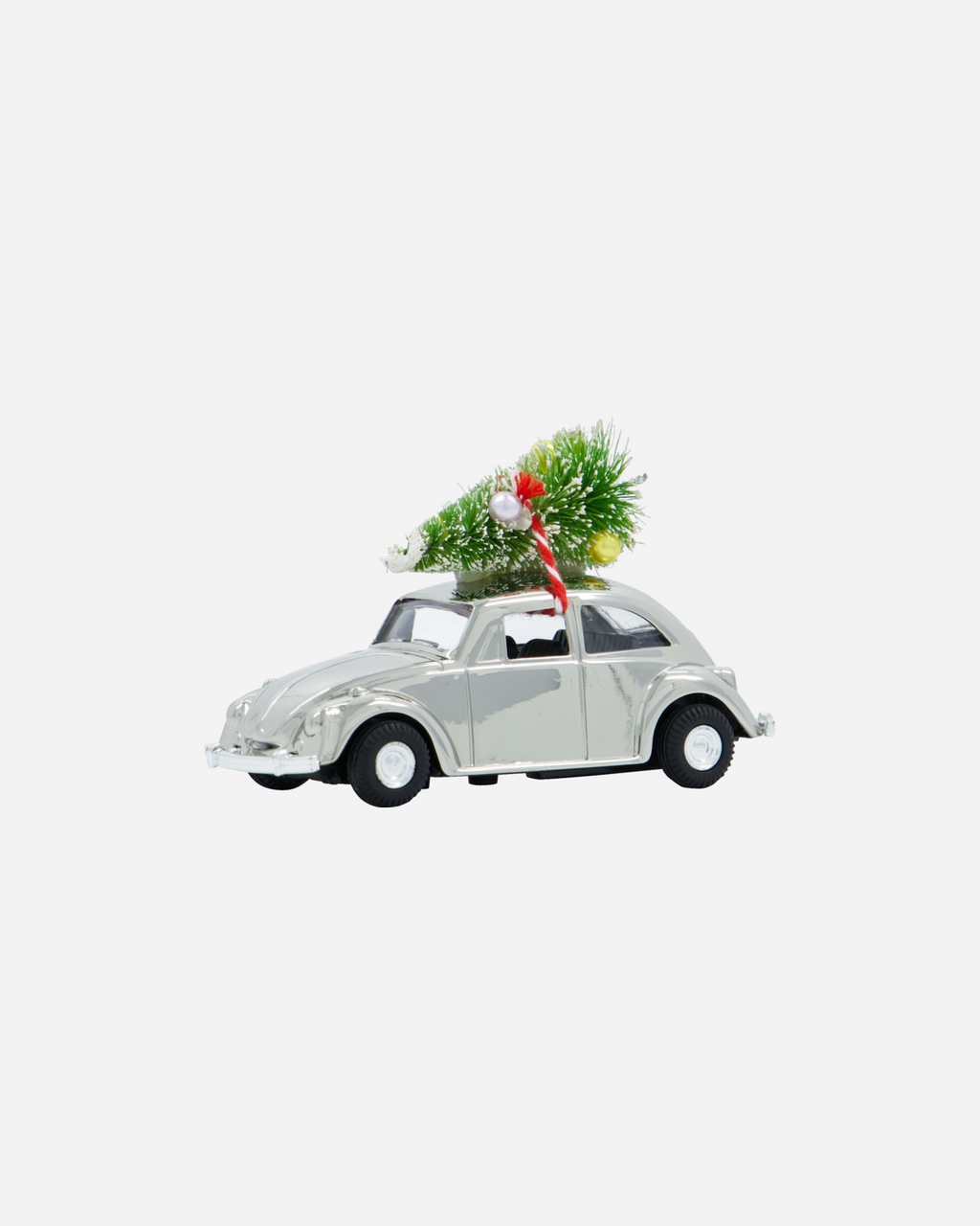House Doctor MINI Xmas car kuplavolkkari hopea