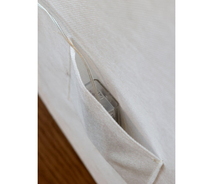 Chic Antique lava-auto taulu ledvaloilla 60 x 60 cm