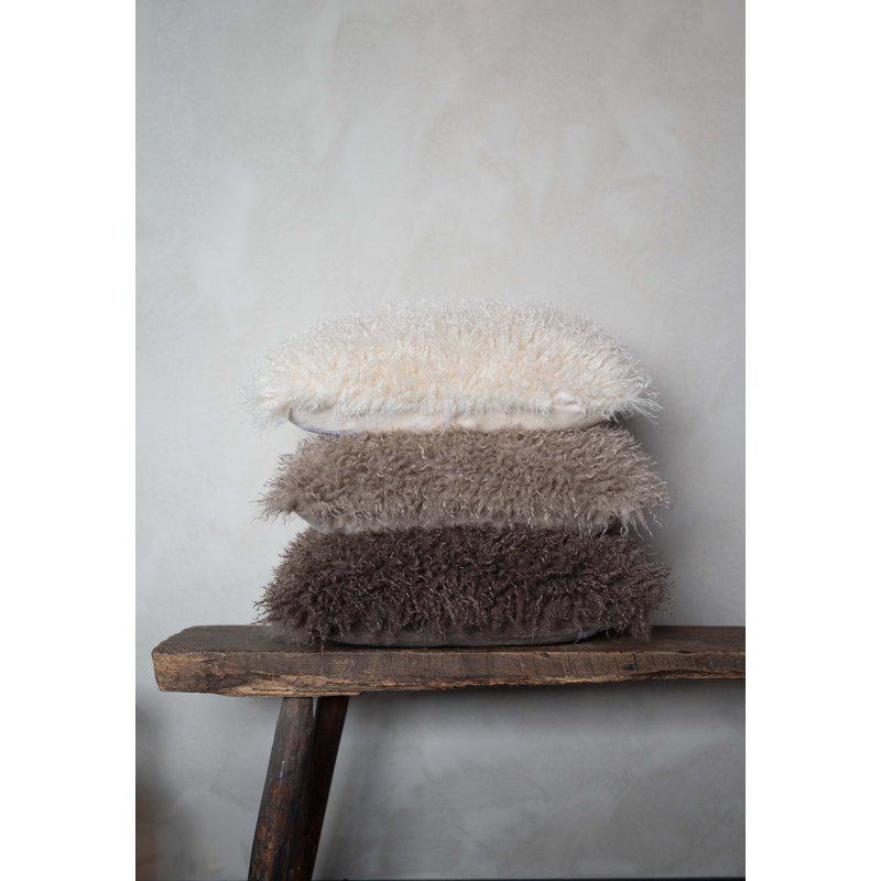 Fondaco Curly tyynynpäällinen ruskea 48 x 48 cm