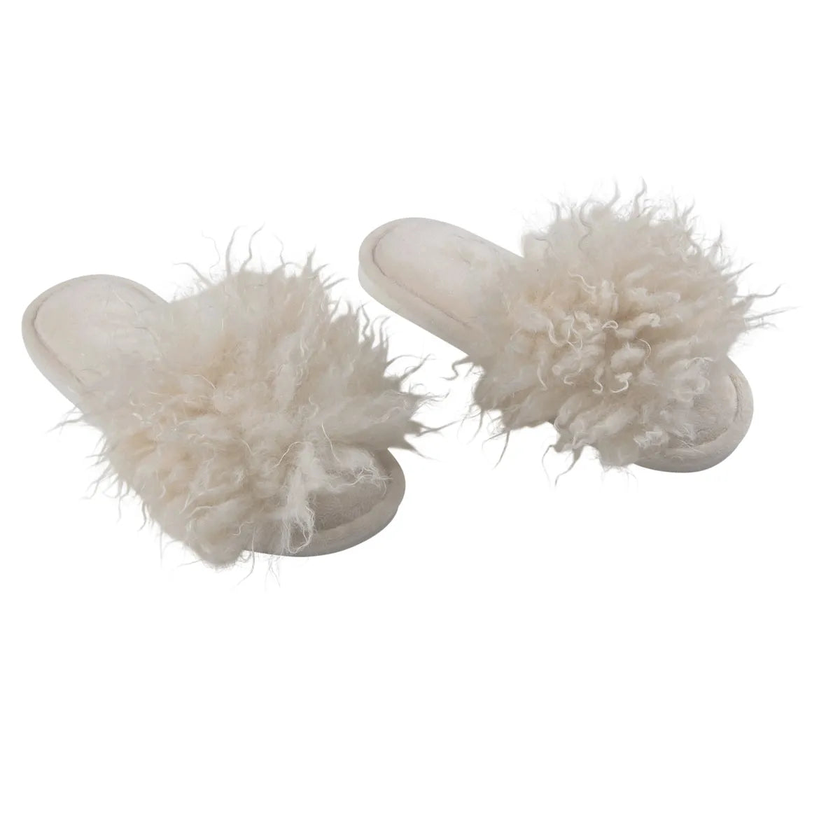 Fondaco Curly tossut luonnonvalkoinen 38/39