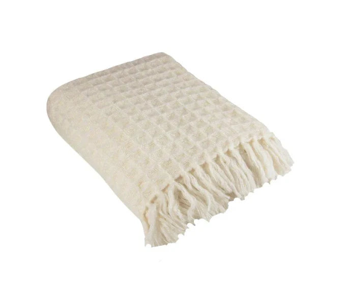 Fondaco Terje torkkupeitto offwhite 130 x 170 cm