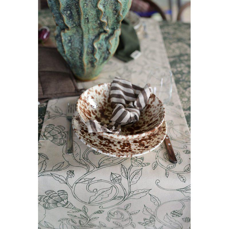 Fondaco Ellie kaitaliina vihreä 40 x 140 cm