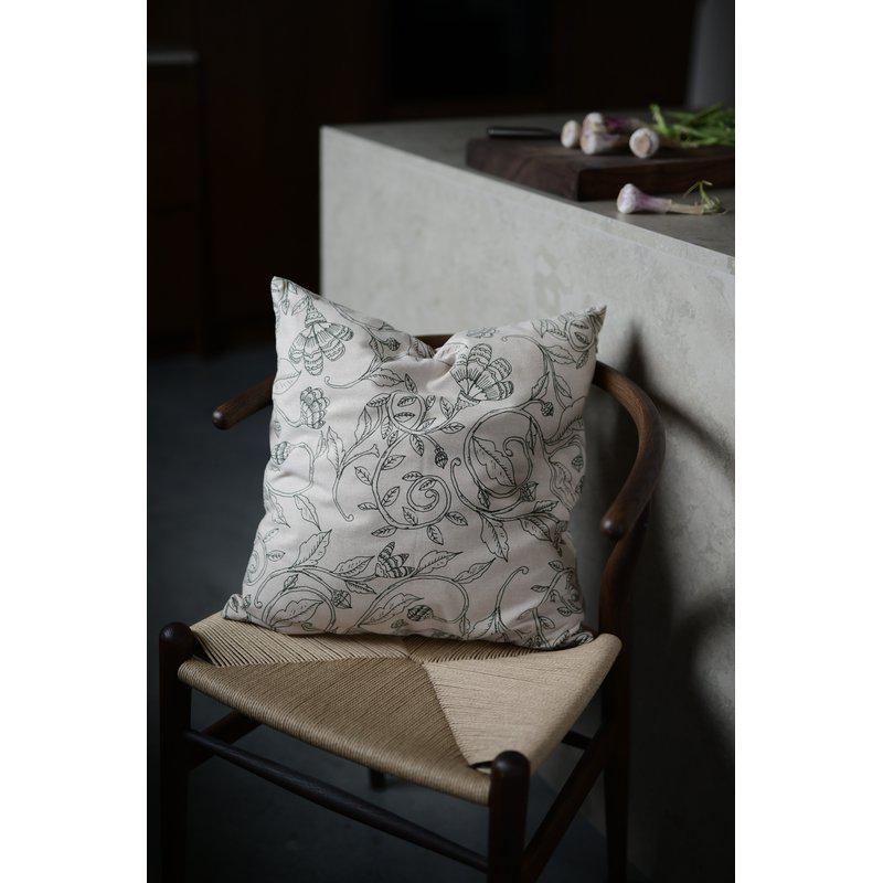 Fondaco Ellie tyynynpäällinen vihreä 48 x 48 cm