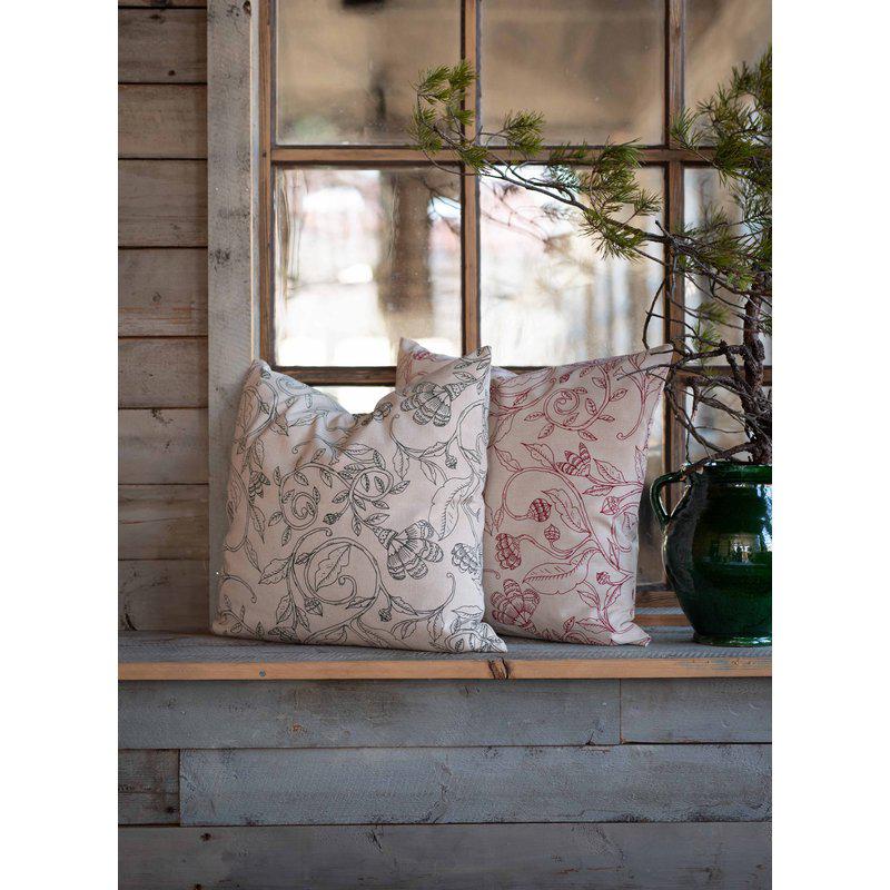 Fondaco Ellie tyynynpäällinen punainen 48 x 48 cm