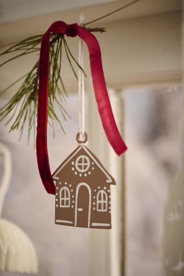 Ib Laursen piparkakkutalo koriste 6cm