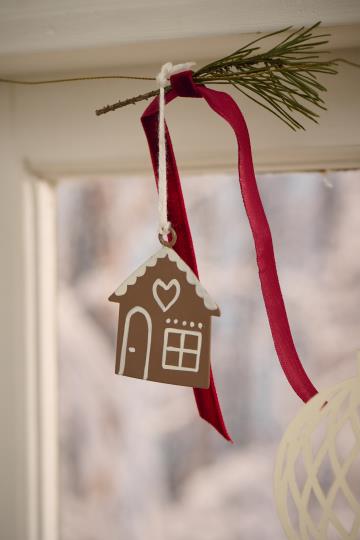 Ib Laursen piparkakkutalo koriste 6cm