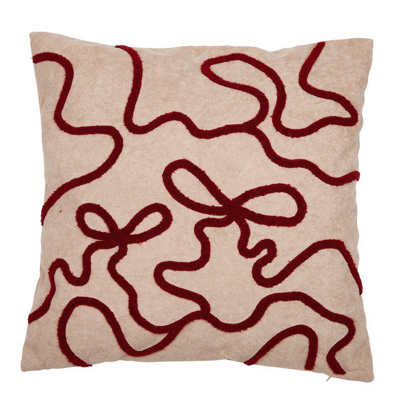 Fondaco Rosett tyynynpäällinen punainen 48 x 48 cm