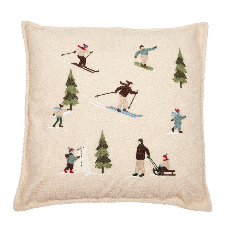 Fondaco Winter tyynynpäällinen luonnonvalkoinen 48 x 48 cm