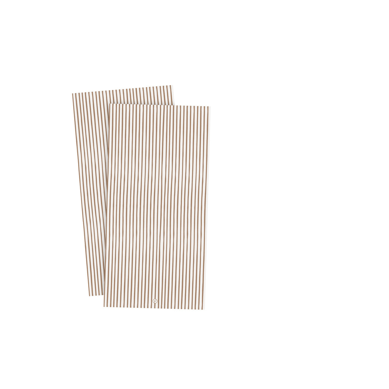 ERNST servetti raidallinen karamelli / valkoinen 10 x 20 cm